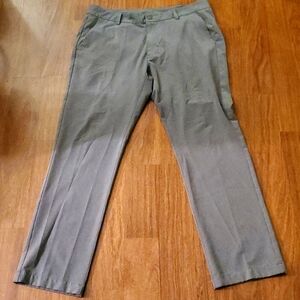 Cutter & Buck Men's Gray Golf Pants - Size 34W X 32L (Altered to 30L)